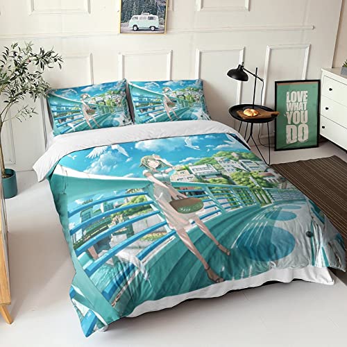 Housse de couette anime king size pour décorer une chambre de garçon ado