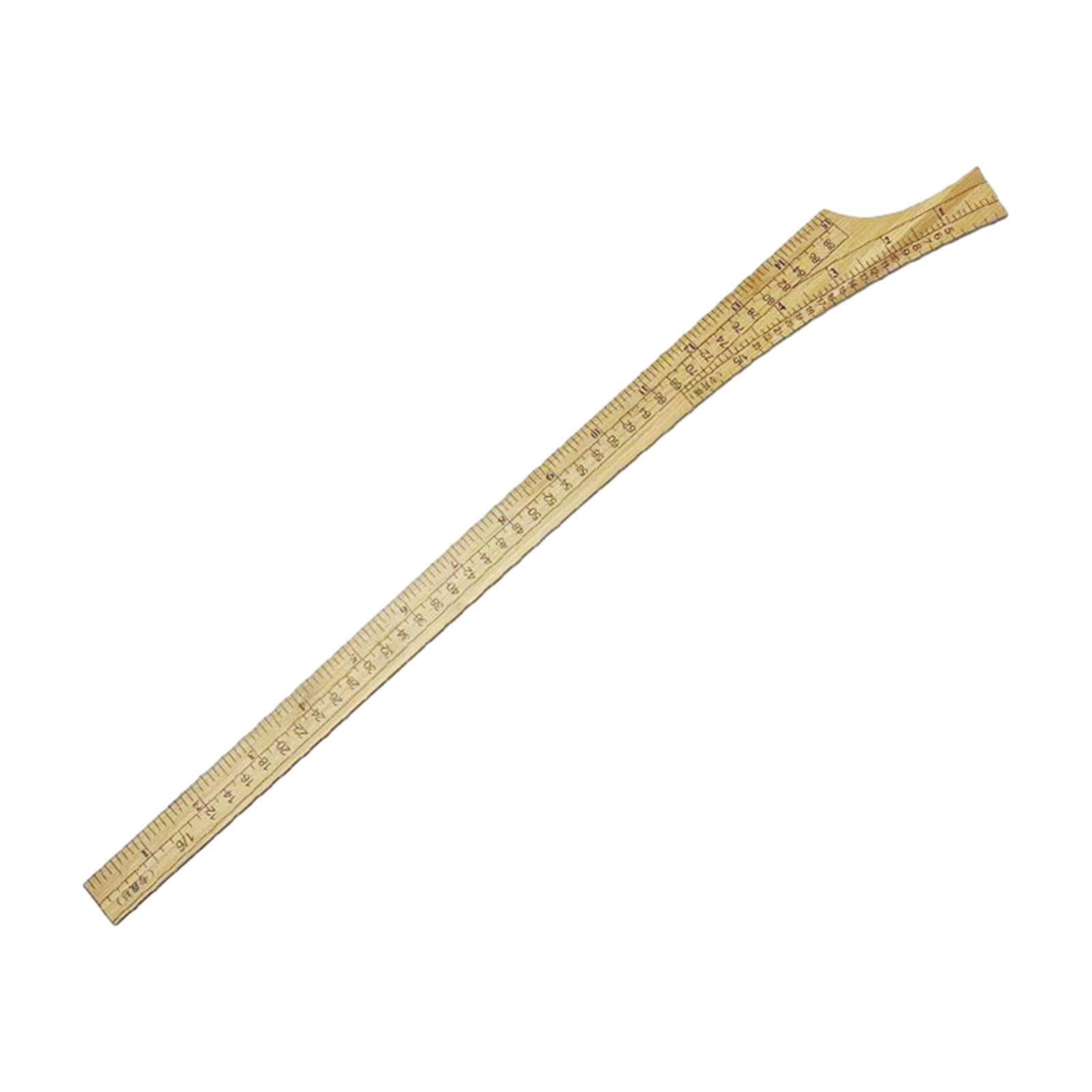 Poxzsfx Professional Tailoring Tool Dual Sided Ruler Supports Accurate Measurements All Sewing Projects Wherever Are Sewing Measurement Tool Clothing
