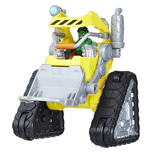 Playskool Heroes Marvel Super Hero Adventures Power Dozer Hulk Cover