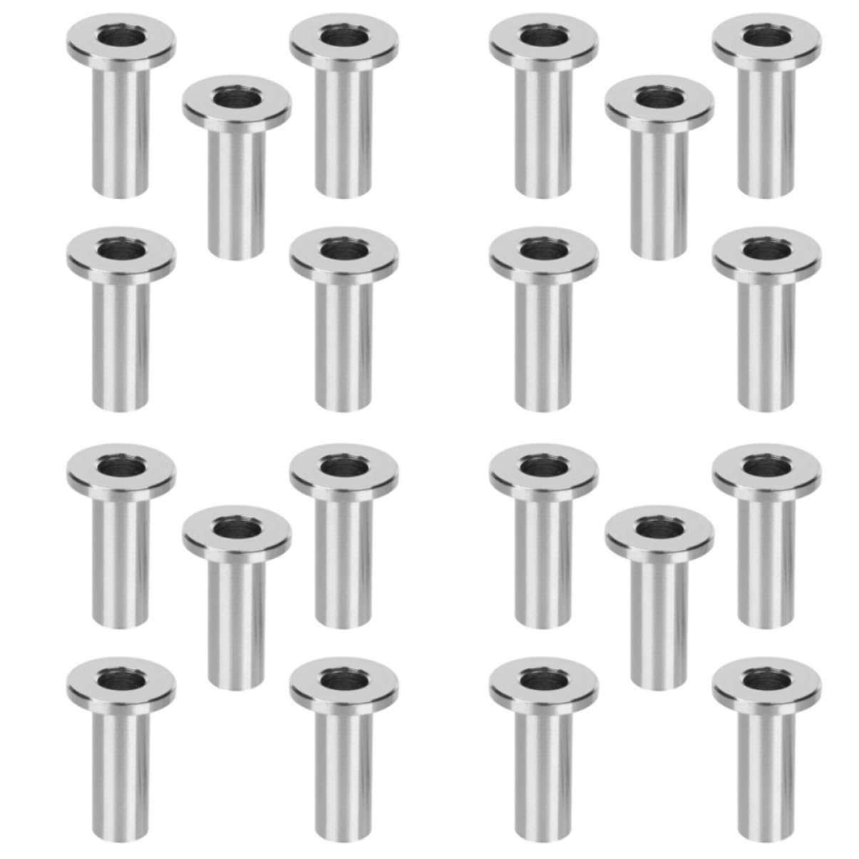 50Pcs Cable Protector Sleeves for Deck Railing Kit with Drill Bit Weatherproof Cable Railing Hardware to Prevent Wire Damage and Maintain Tension