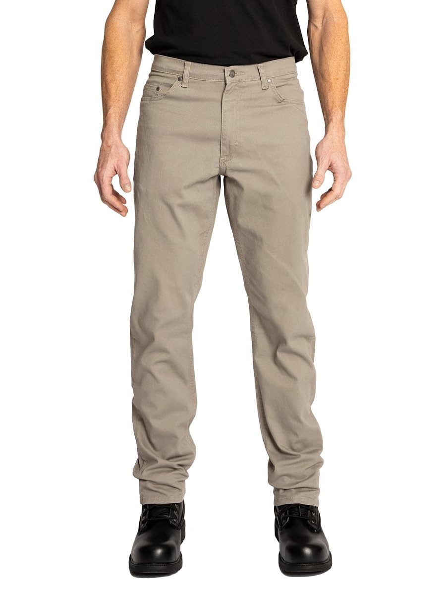FULL BLUE 5 Pocket Twill Pants Regular Fit Performance Stretch