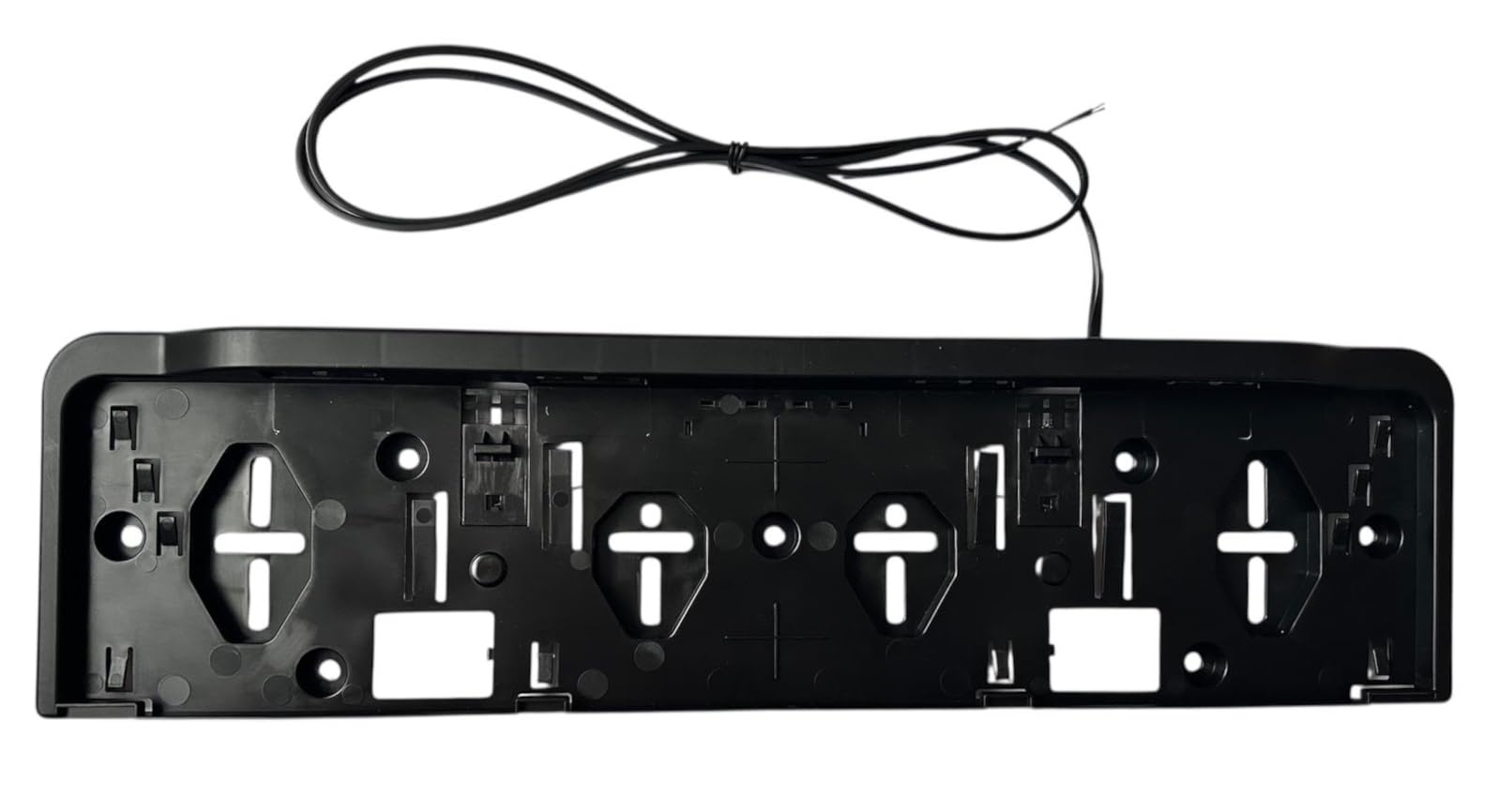 2X Soporte de matrícula con iluminación LED – Universal 12–36V – Homologación E9 / ECE R10 – IP68 – para Coches Camiones remolques y maquinaria agrícola