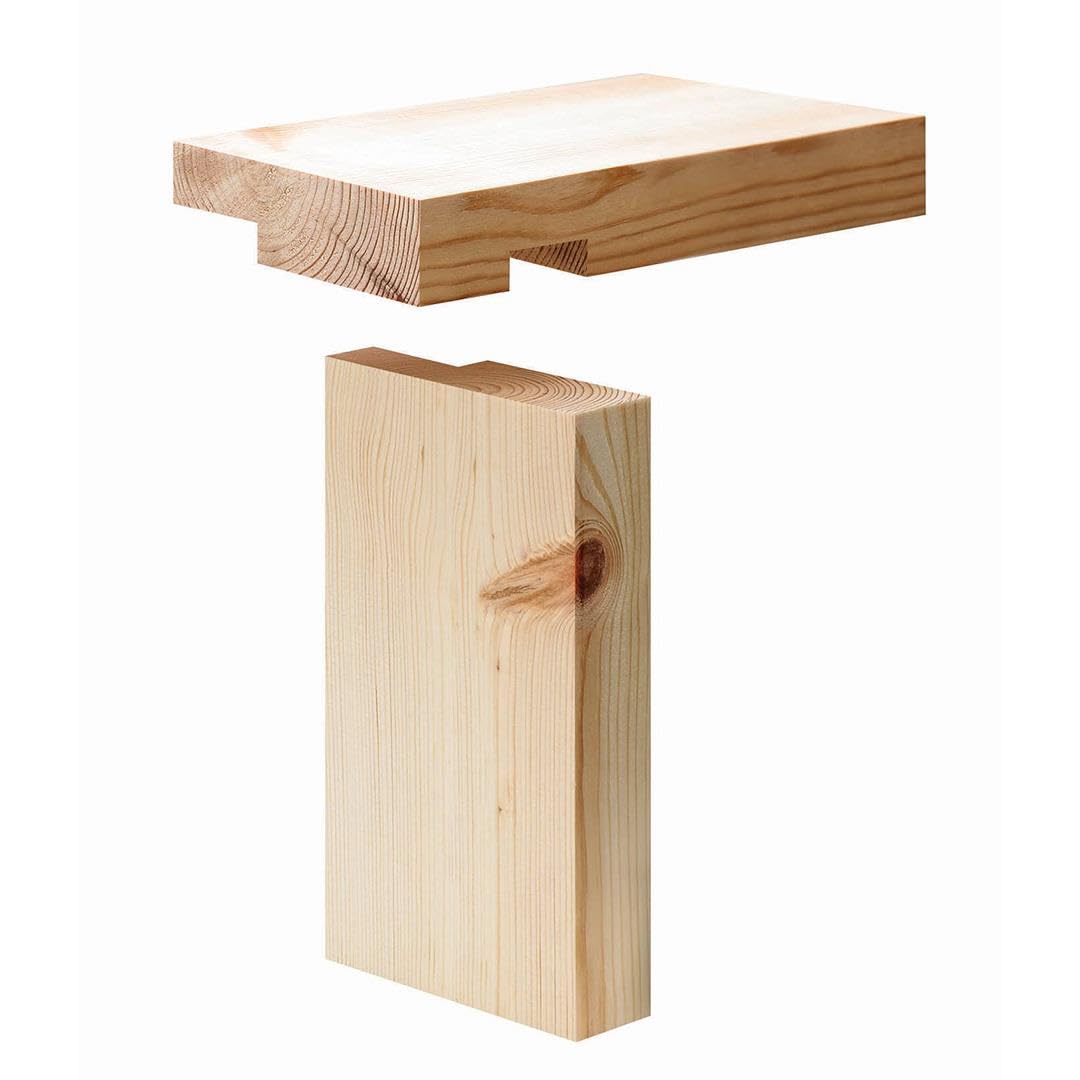 Snowdon Natural Timber, Whitewood Door Casing Set, 2 Pack, (L) 2.1M (W) 106Mm, (T) 34Mm, Timber Internal Door Lining Kits