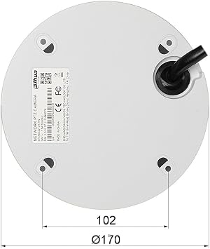 Dahua Domo PTZ IP 2M H265 DN WDR Starlight 12X 3D IVS IP66 IK10 PoE SD42212T-HN-S2