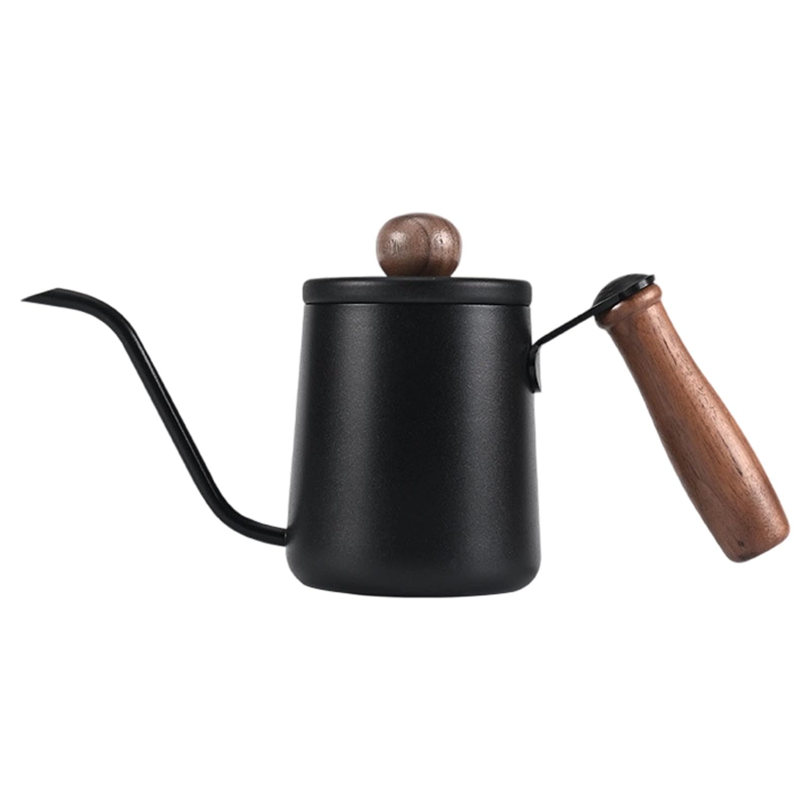 PANGBOER Japanese Themed Stainless Steel Coffee Brewing Tool with Wooden Handle 350ml for Exact Preparation Examine Coffee Maker