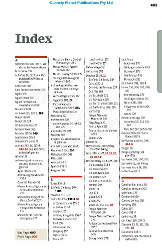 Lonely Planet Ecuador & the Galapagos Islands 11