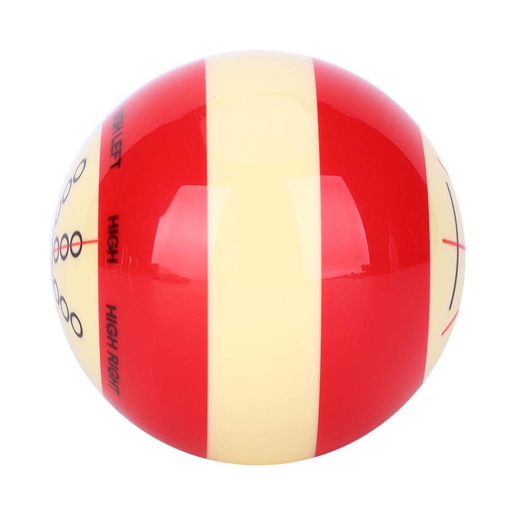 52mm 1 pièces 132g Boule d'entraînement de Billard, Boule de Billard, Balle de Pratique de Billard, pour Les Jeux de Billard méthodes de Levier Club de passionnés de Billard