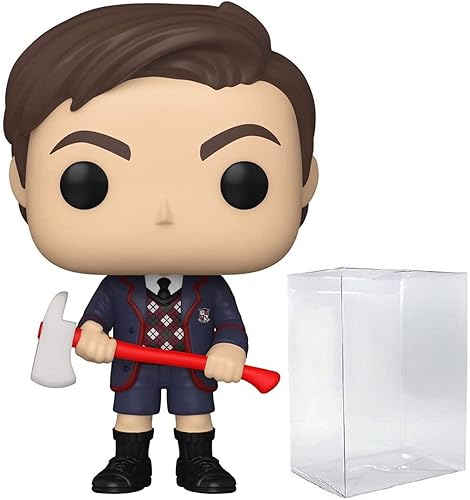 Umbrella Academy Series 2 - Número 5 con hacha Funko Pop! Figura de vinilo (incluye funda protectora compatible con POP Box)