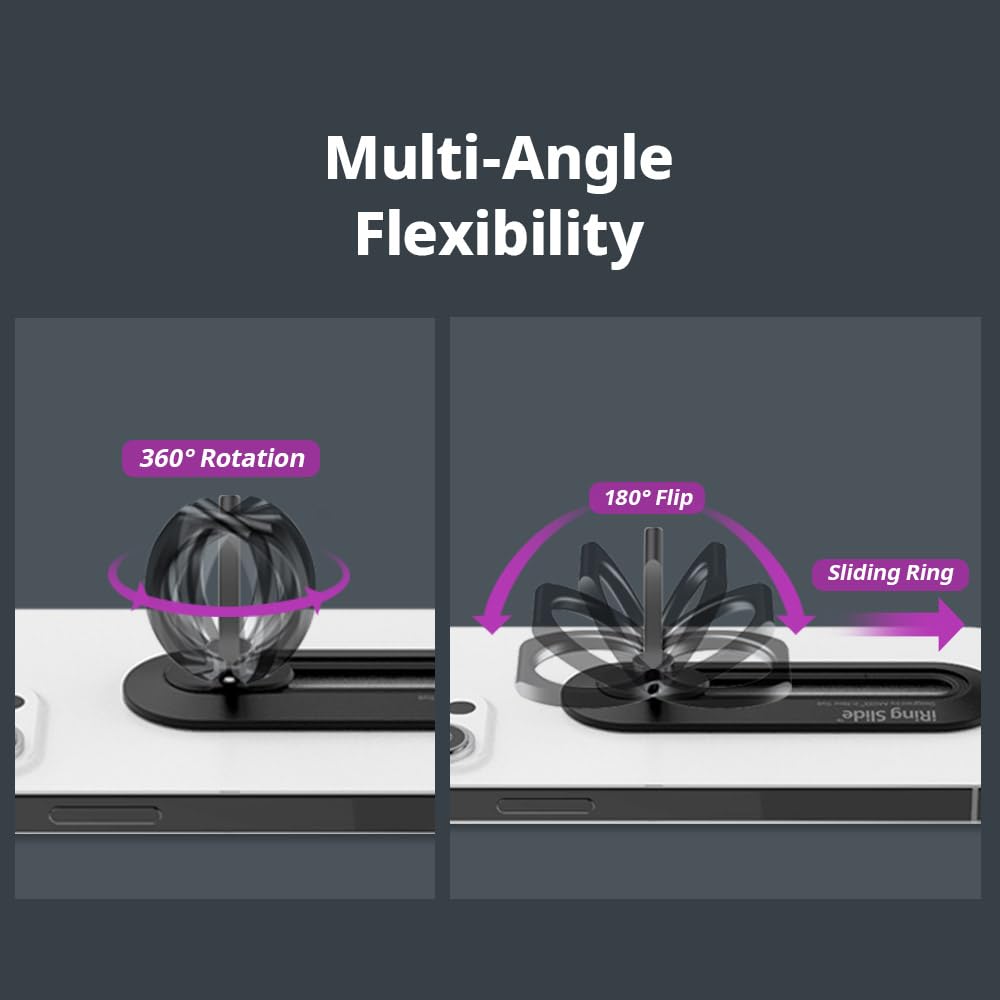 【iRing Slide Single】2set iRing Slide, Made in Korea, Wireless Charging Compatible. Simply