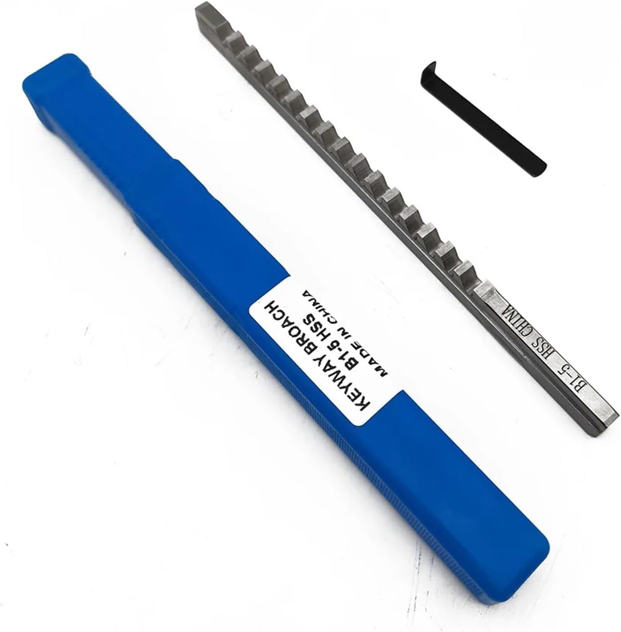 Push Type Keyway broaches 1PC 2/3/4/5/6/8/10/12/14/16/18mm A1/B1/C1/D1/E1 Type Push Type Keyway Broaches HSS Keyway Tools for CNC Machine Tool(D1 10mm)