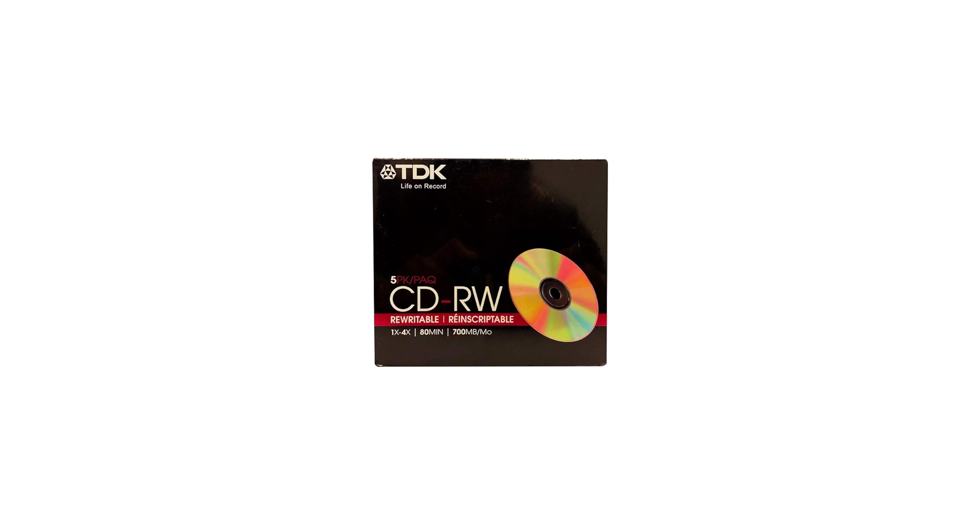 Amazon.com: TDK CDRW80 Recordable and ReWriteable CD