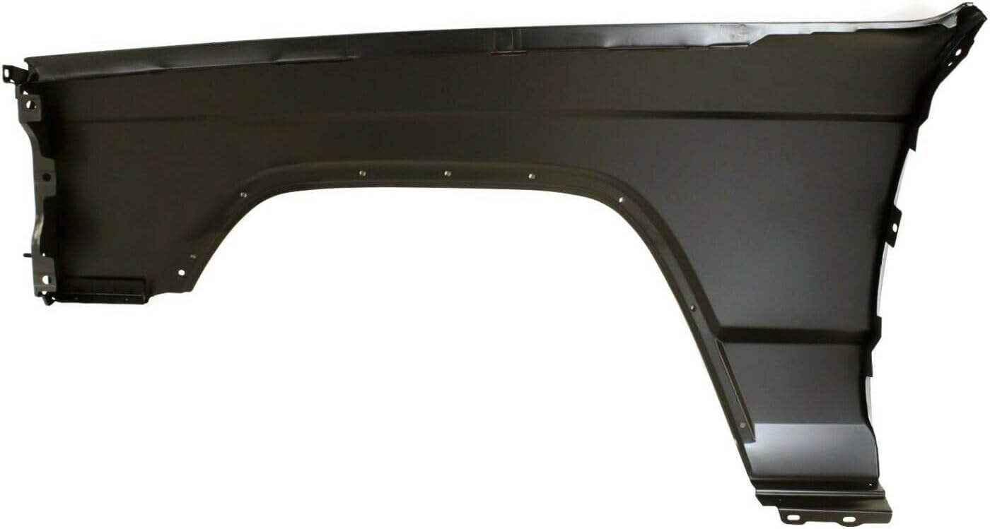 Fender Quarter Panel Front Right Passenger Side Primed Steel with Antenna Hole Molding Holes for Jeep for Cherokee SE/Sport 97-01 & Classic/Limited 98-01 1pc Quarter Panel-Part Name 9611365