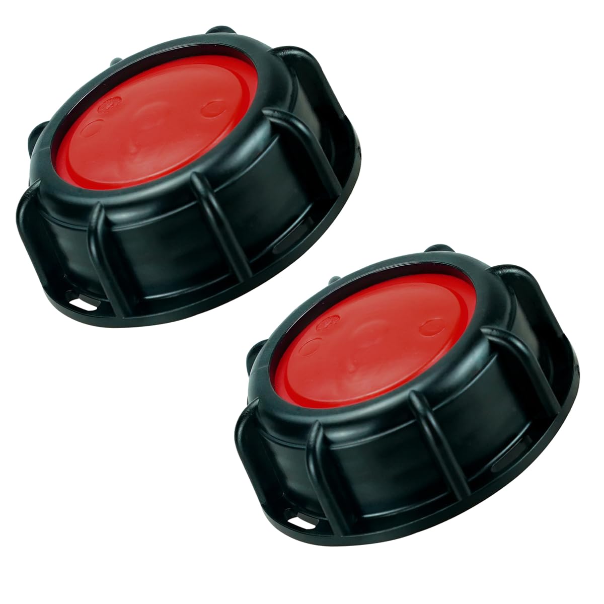 Photo 1 of IBC Tote Valve Coarse Thread Cap Dust Caps S60*6 for IBC Totes 2 Pieces