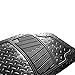 FH Group Automotive Floor Mats - Heavy-Duty Metallic Rubber Floor Mats for Cars, Universal Fit Full Set, Climaproof Floor Mats, Trimmable Floor Mats for Most Sedan, SUV, Truck Floor Mats Black