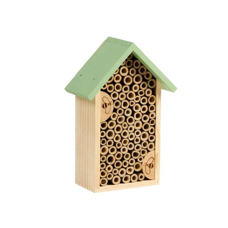 Bee Hotel FSC1 Wood & bamboo construction 22 x 15 x 8 cm