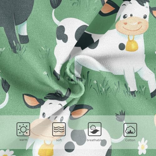 Wusikd Cute Girls' Underwear Cotton Funny Cows Girls Briefs Soft Toddler Underwear 2T3