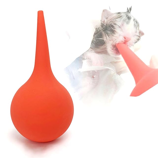 Foto 6 de 8 de Dispositivo manual de succión de líquido amniótico canino mascota cachorro perro para gato asfixia bombeo…