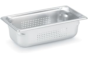 Vollrath Stainless Steel Perforated Steam Table Pan