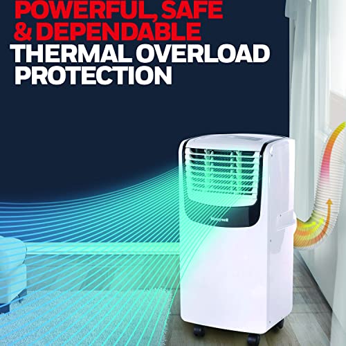 Honeywell 9,100 Btu (Ashrae)/6,100 Btu (Sacc) Portable Air Conditioner - White/Black #TOP2