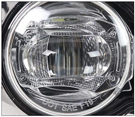 Front Bumper Driving LED Fog Lights Lamps Chrome Compatible with 2020-2022 Toyota C-HR