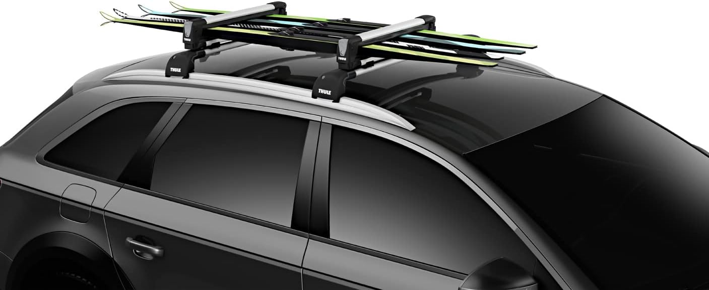 Thule 732400 SnowPack 4 Pairs of skis, Aluminium, M