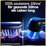 Oral-B iO 9 Spazzolino Elettrico, con 3 Testine di Ricambio, Custodia, Nero - 8