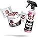 Adam's Ultra Fine Clay Bar & Detail Spray 16 oz Combo - Safely Remove Contamination from All Exterior Surfaces - Versatile Detail Spray Acts As a Clay Lubricant, Quick Detailer, Drying Aid, and More