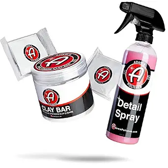 Adam's Polishes Fine Grade Clay Bar - Removes Debris & Dirt from Vehicle for Paint, Glass, Trim, Wheels