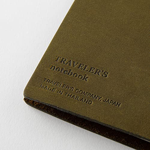 Image of DESIGNPHIL Traveler's Notebook, Regular Size, Olive 15342006