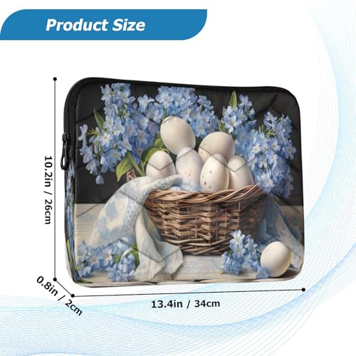 Funda para portátil de 13-14 pulgadas con protección y tela impermeable miniatura 3