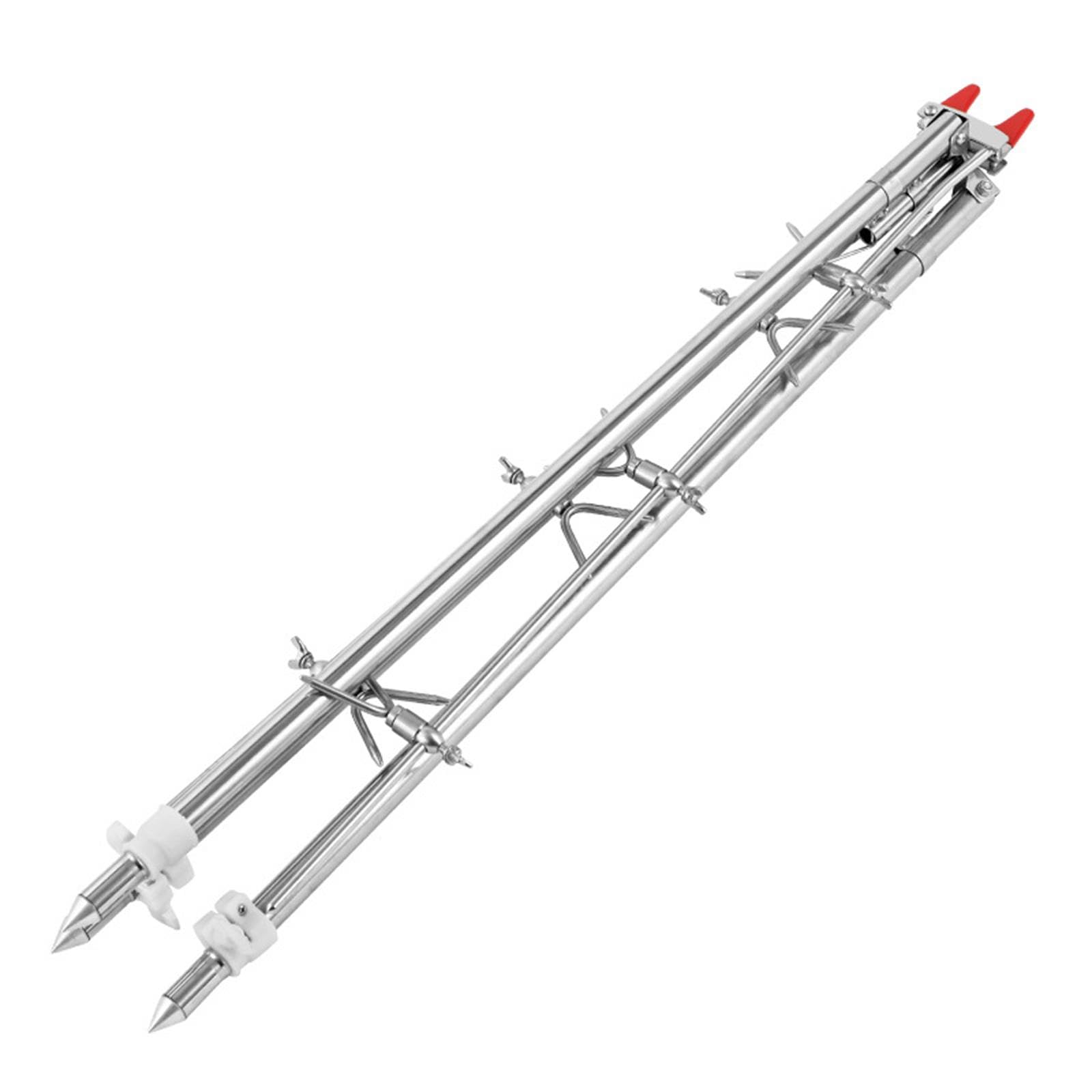 Support de Canne à Pêche, Piquet de Sol, Métal, Antidérapant, Polyvalent, Facile à Transporter pour Les Pique-niques, Les Sorties de Pêche et
