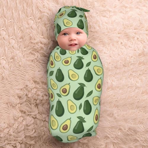 Image of Cute Swaddle Blanket for Baby, Soft Swaddling for Newborn Unisex Baby Stuff, Shower Gifts