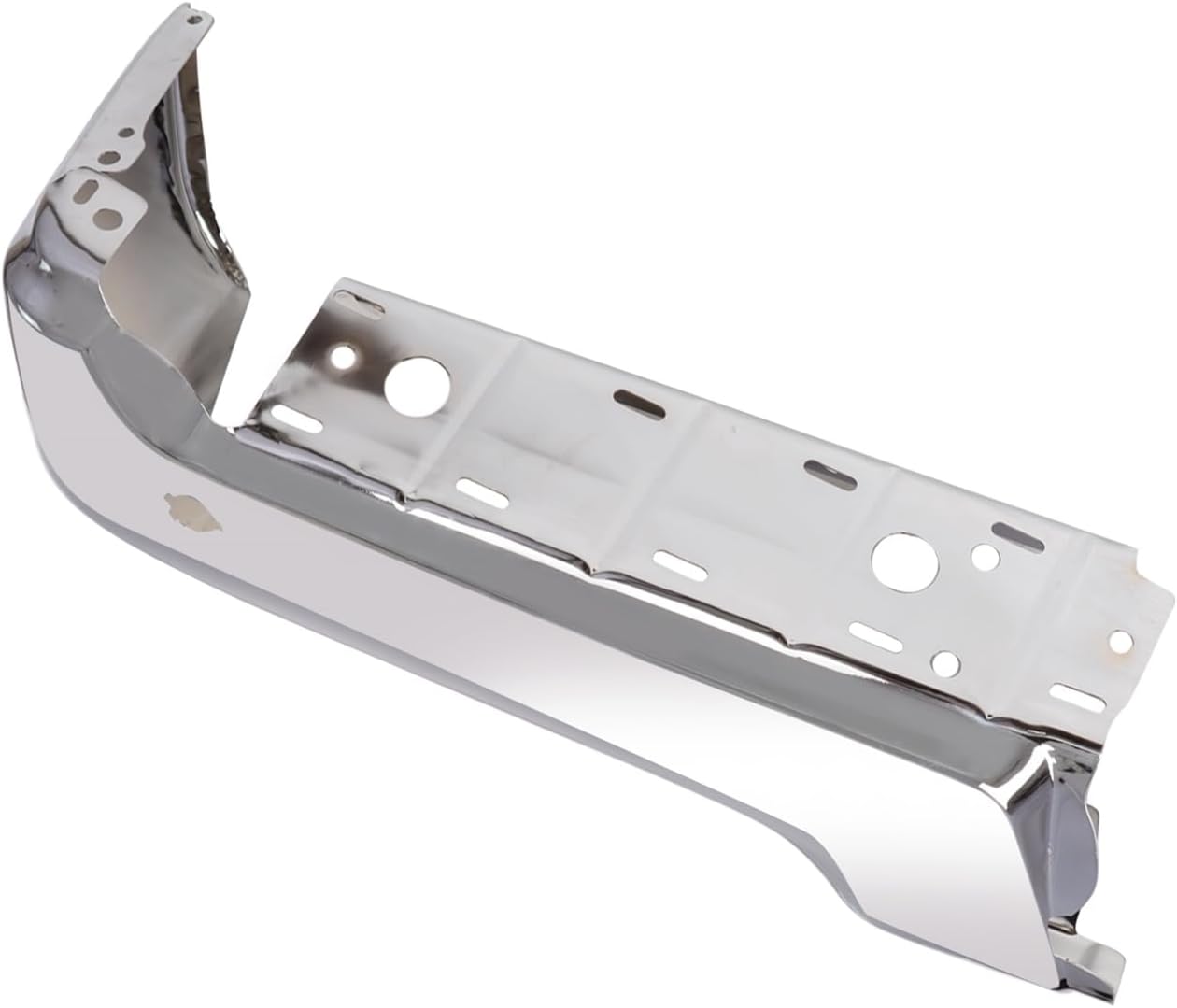 Left Side Rear Bumper Face Bar End Cap Compatible with 2017-2022 F-series 250 F-series 350 FO1102387 HC3Z17906KA 190-02231A (Left)