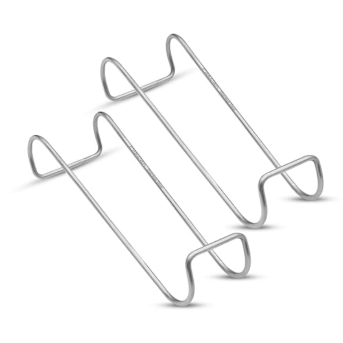 Dental Columbia - Juego de 2 retractores de mejillas, acero inoxidable quirúrgico de alta calidad, diseño ergonómico para una comodidad óptima,