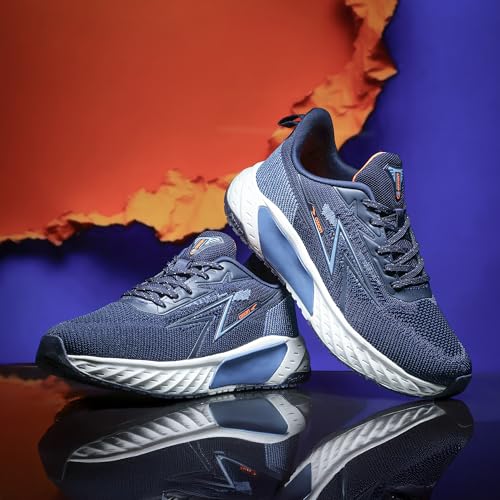 Image of ASIAN Powerplay-37 Men's Running Shoes | Ultra Soft Cushion Midsole, Breathable Knit Upper, Lightweight Design, Durable TPR Grip Outsole & Comfort for Running, Gym & Daily Use