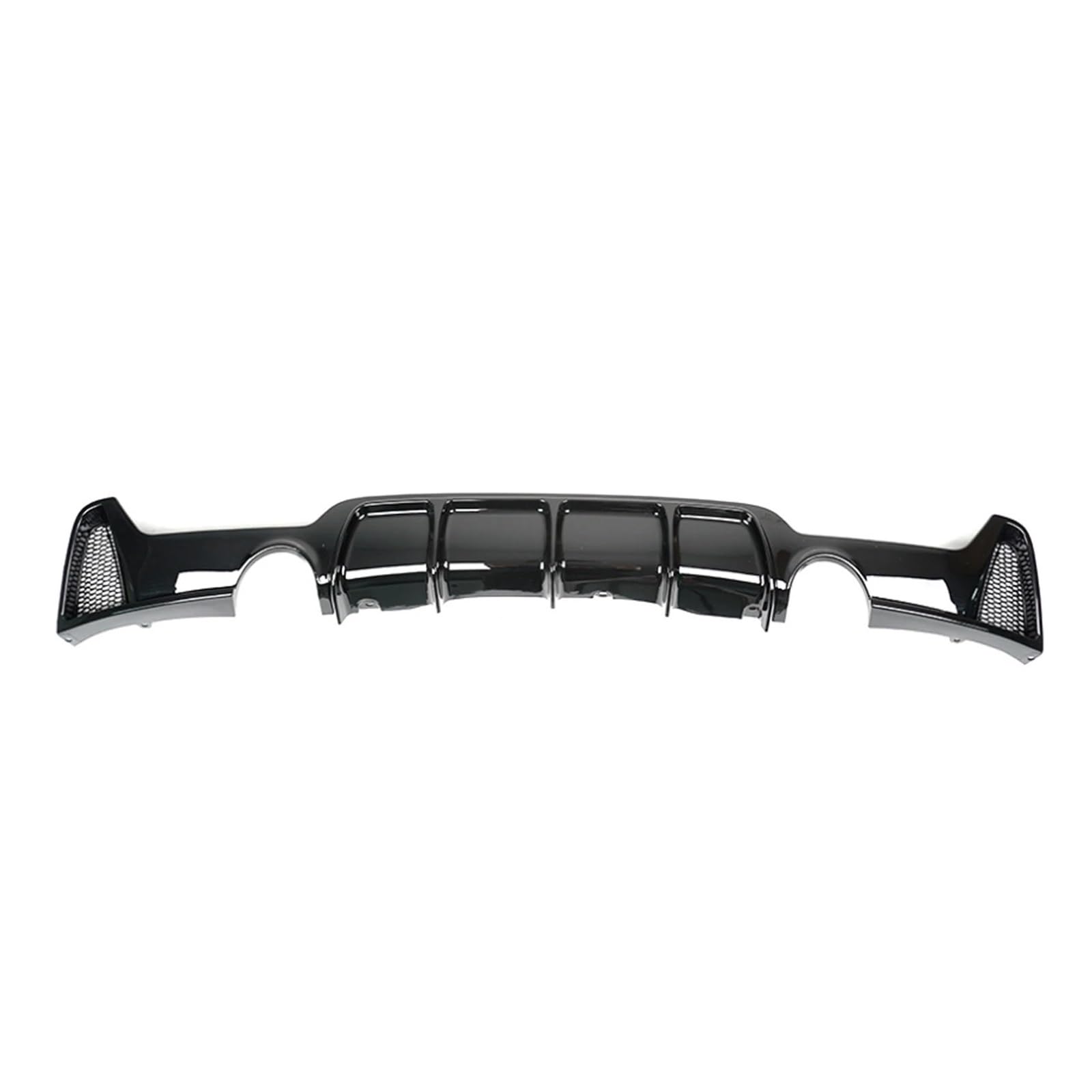 Difusor de parachoques trasero F32 con acabado negro brillante 7