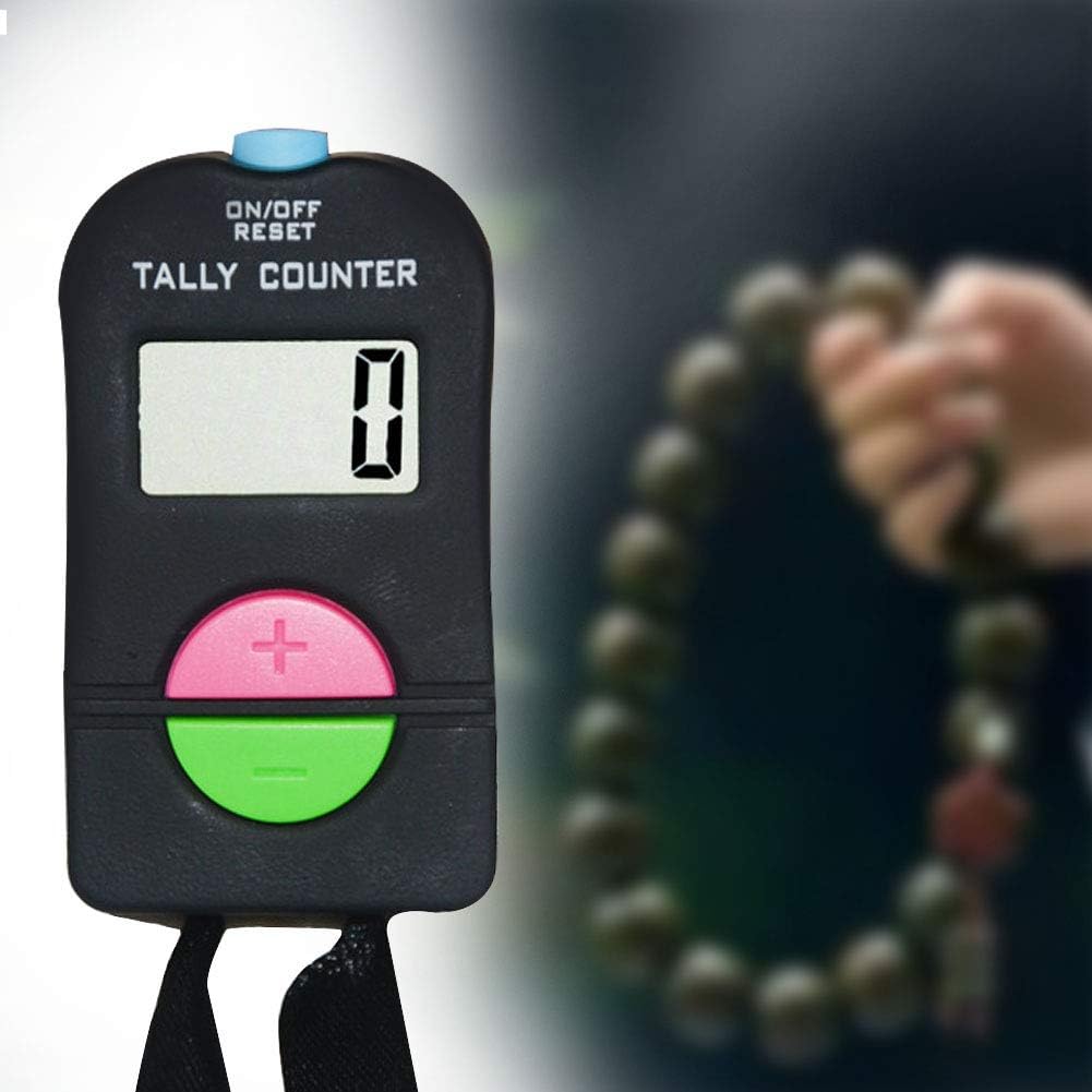 LYCOS3 Digital Hand Tally Counter Electronic Manual Clicker Add/Subtract Model For Golf Sports(1PCS)