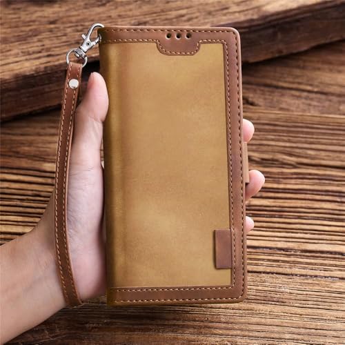 Image of Motorola Moto Edge 60 Fusion | Vegan Leather Flip Case Back Cover | (Flexible, Shock Proof | | Card Pockets Wallet & Stand |Designer Case Only for Smart Users | | (Unique Chain)