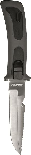 Cressi Vigo Knife - Coltello Professionale Subacqueo per Immersioni e Apnea - 2