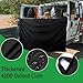 Van Rear Door Shower Curtain, 86.6 * 63inch Waterproof 420D Oxford Cloth Adjustable Car Privacy Changing Curtain with Magnetic Hooks for Camping, RV Travel