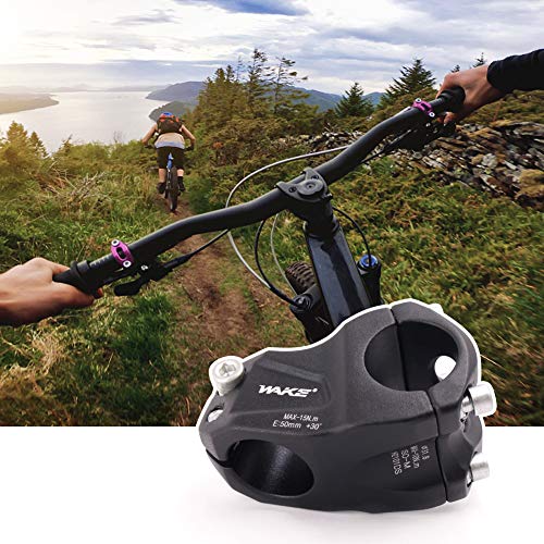 OSAGIE Bike Stem 31.8 50mm 30 Degree Aluminum Alloy MTB Stem Mountain Bike Handlebar Stem for Bicycle, Road Bike, MTB, BMX, Cycling - Thumbnail 5