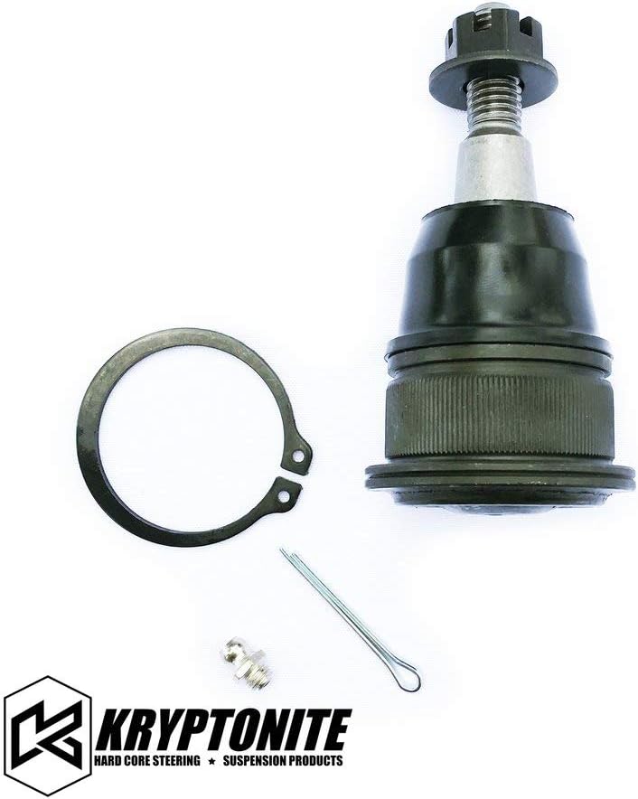 Kryptonite Upper and Lower Ball Joint Package Deal (For Stock Control Arms) Compatible with 2001-2010 Chevy/GMC 2500HD 3500HD