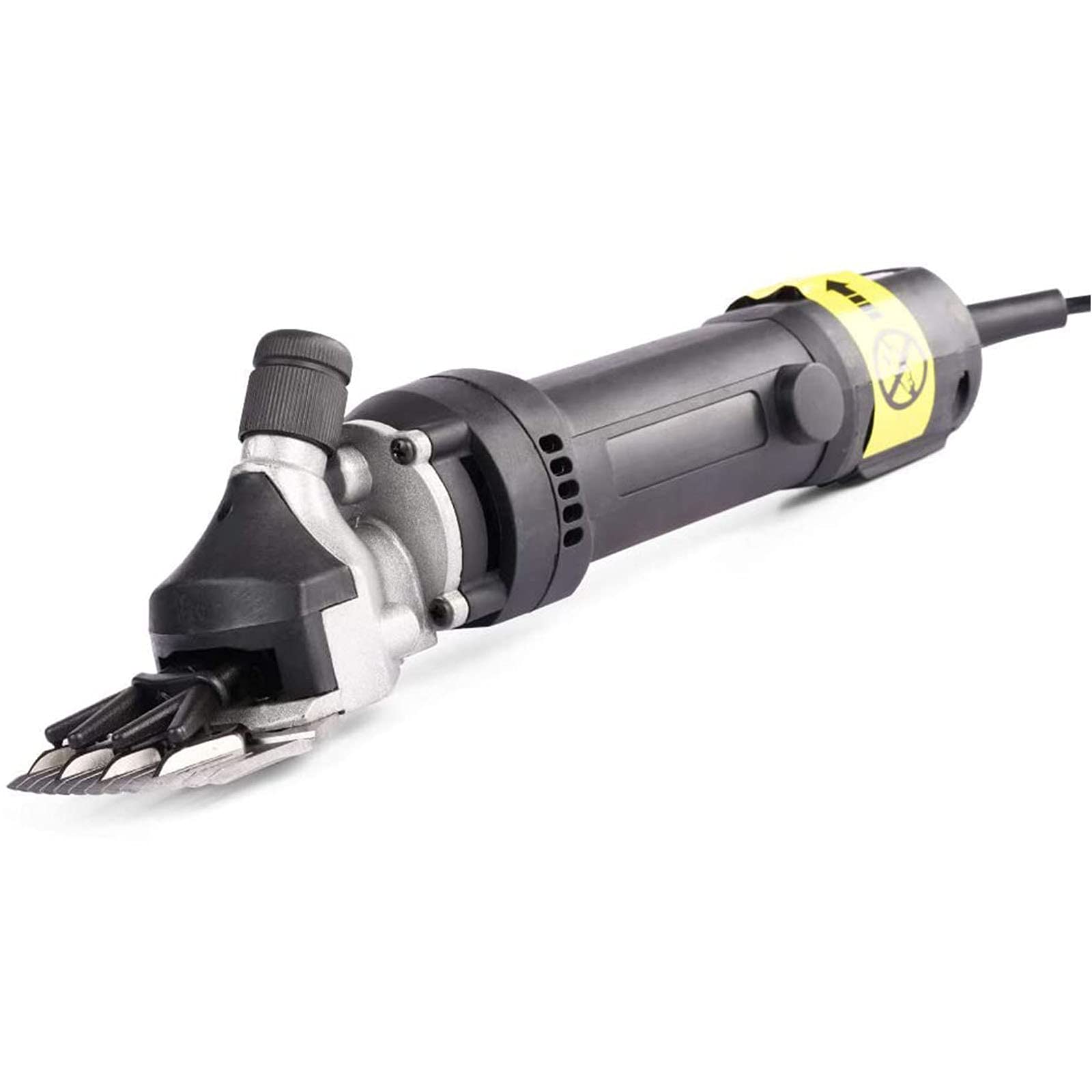 Cesoie elettriche per pecore da 690 W, regolabili a 6 velocità, portatili e leggere con custodia per il trasporto per pecore, capre, lama, cavallo, alpaca, pelo spesso e animali resistenti, toeletta