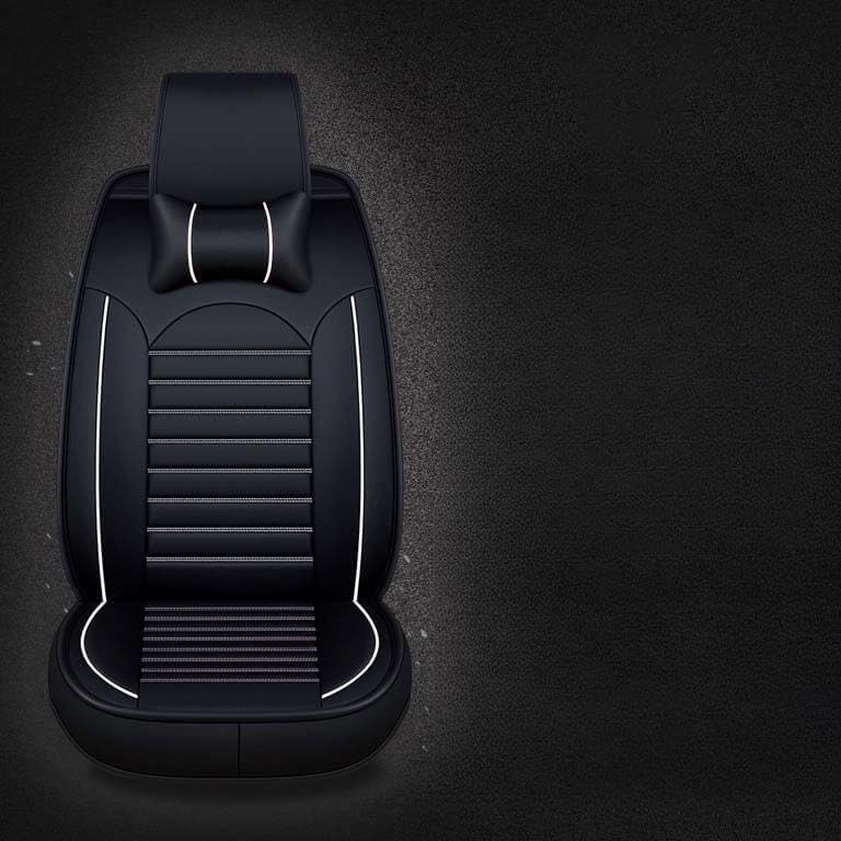Couvre-siège de voiture en cuir PU rembourré pour VW Beetle Jetta