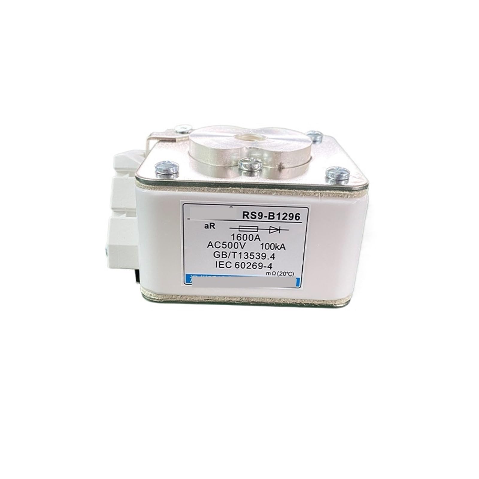 Fusible rapide RS9-B1296 de calibre 1000A pour armoire électrique industrielle haute tension