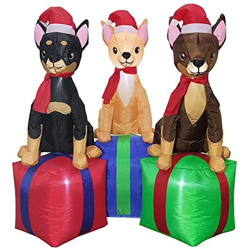 Chihuahua christmas outdoor decorations Clearance