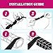 Amoswiz Pickleball Edge Guard Tape & Pickleball Grip Tape, Pickleball Protection Tape with Overgrip Set of 2, 23MM & 26MM Width Edge Tape for 13MM & 16MM & 20MM Pickleball Paddle Handle Wrap
