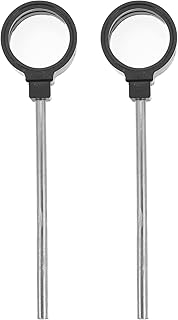 Baluue Experiment Concave Lens 2pcs Physical Optics Experiment Set Convex Lens for Classroom Supplies Random Color