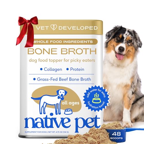 Native Pet Bone Broth for Dogs - Made with Real...