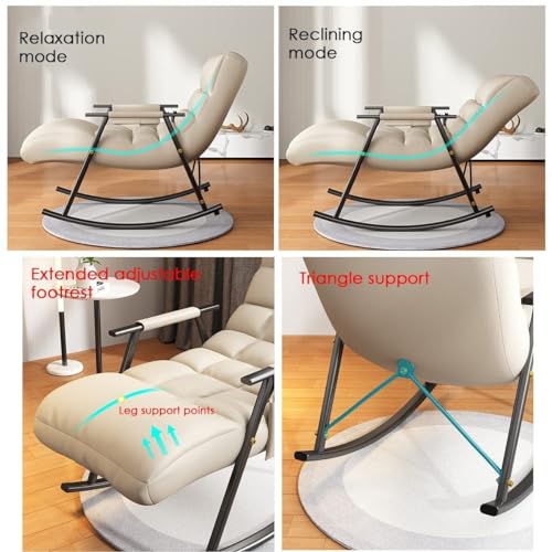 Fauteuil moderne inclinable avec dossier réglable multi-position
